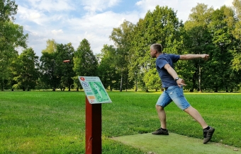 Discgolfový park u Oldřichova a cvičné hřiště Výstaviště vyhoziste.jpg.